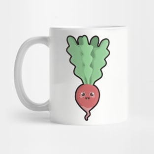 Kawaii Radish Mug